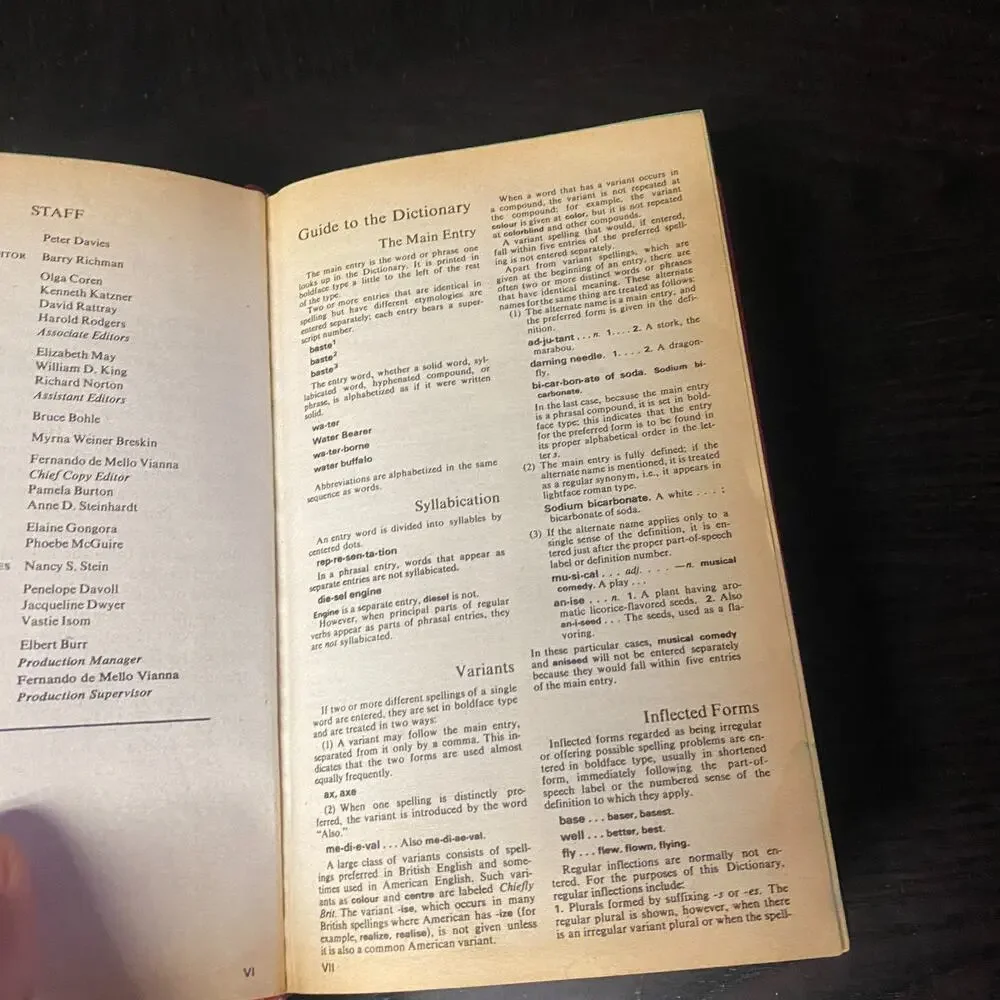 American Heritage Dictionary of the English Language by American Heritage